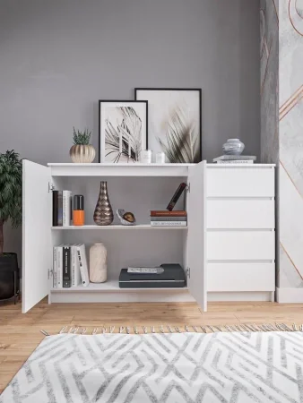 Комод Мори МК 1600.1 белый