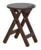 Табурет складной с ручкой орех
