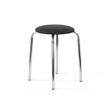 Табурет круглый хром