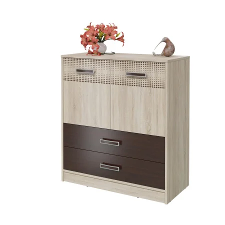 Комод Румба 4-4424 дуб сонома/венге