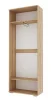 Шкаф Италия ШК-800 дуб сонома/белый глянец
