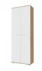 Шкаф Италия ШК-800 дуб сонома/белый глянец