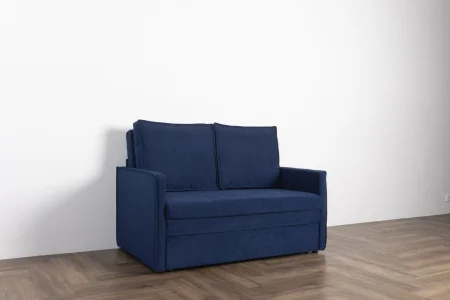 Диван Куба 1200 темно-синий (велюр Confetti №13)