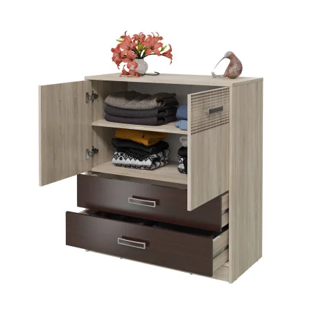 Комод Румба 4-4424 дуб сонома/венге