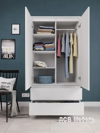 Спальный гарнитур Мори белый