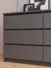 Комод шесть ящиков Мори МК 1206 графит