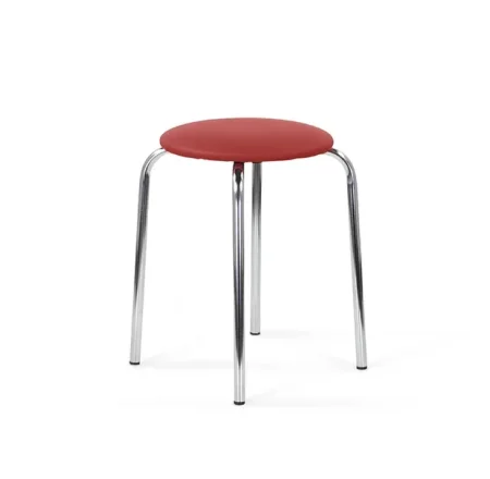 Табурет круглый хром