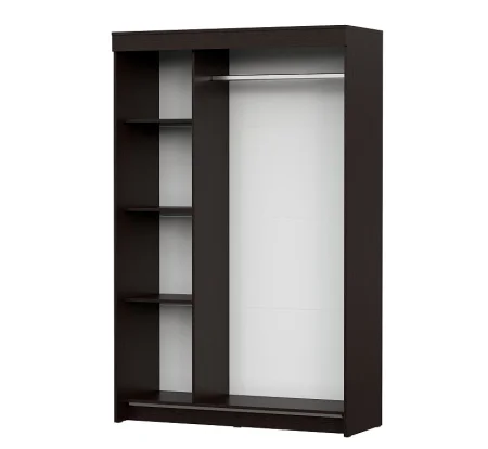 Шкаф-купе ШКП-2 венге/ясень анкор светлый