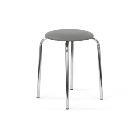 Табурет круглый хром
