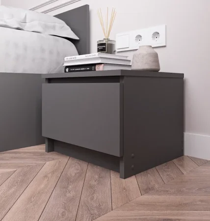 Тумба прикроватная Мори ТПМ 400.1 графит