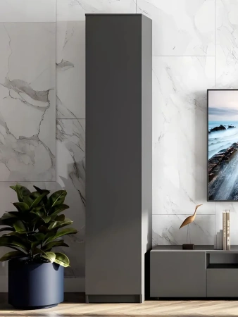 Пенал Денвер графит серый