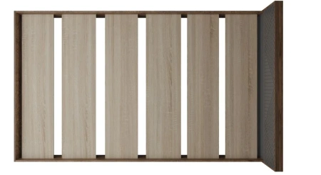 Спальный гарнитур Копенгаген дуб самдал/серый графит