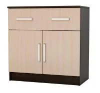 Комод с ящиком и 2-мя дверьми Бася венге/дуб беленый