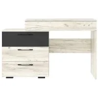 Стол косметический Соната СКС-1200 дуб крафт белый/антрацит