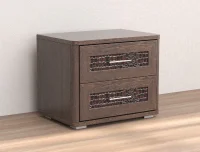 Тумба прикроватная Кэт-4 венге/caiman темный