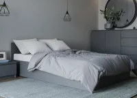 Кровать полутороспальная Мори КРМ 1200.1 графит