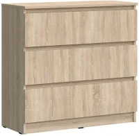 Комод Челси 800 (3 ящика) дуб сонома