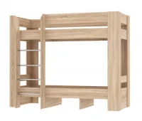 Кровать двухъярусная К2 София дуб сонома