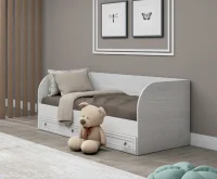  Кровать Алисия с ящиками 0,9 анкор светлый