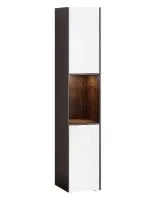 Пенал комбинированный Мадера белый глянец