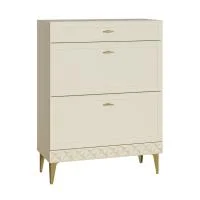 Тумба для обуви Марион 16.134 слоновая кость