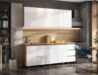 Кухня Челси 2,0 дуб крафт/белый