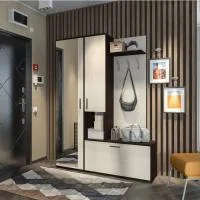 Прихожая Саша-6 венге/дуб млечный (левая)