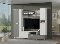 Гостиная Юна анкор светлый/графит