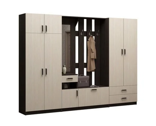 Модульная прихожая Машенька венге/дуб белфорт