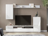 Гостиная МГС-4 белый глянец