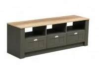 Тумба под ТВ Прованс 37.09 диамант серый