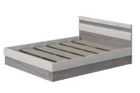 Кровать Соната 1,6 дуб крафт серый/дуб крафт белый