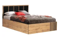 Кровать Либерти дуб вотан/черный