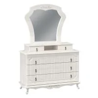 Комод Кантри 06.115 вудлайн кремовый/сандал белый