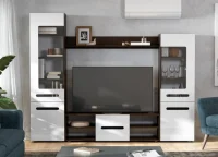 Гостиная МГС-6 венге/белый глянец