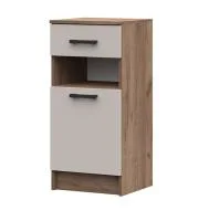 Тумба Машенька ТБ-201 дуб крафт табачный/кашемир