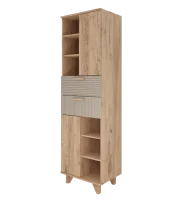 Стеллаж Ньерд дуб вотан/ива пепельная