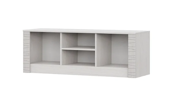 Тумба для телевидеоаппаратуры Гамма-20 (1300) ясень анкор светлый/сандал светлый