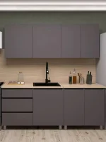 Кухонный гарнитур Денвер 2,0 м графит
