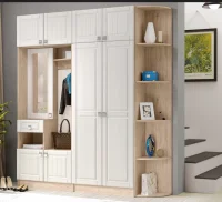 Модульная прихожая Вега гикори джексон/рельеф пастель