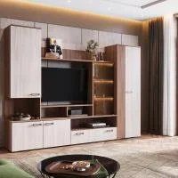 Гостиная Сиенна шимо темный/шимо светлый