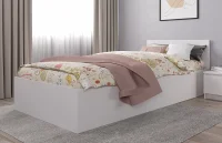 Кровать односпальная Мори КРМ 900.1 белый