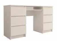 Стол компьютерный с ящиками Мори МС-2 сатин