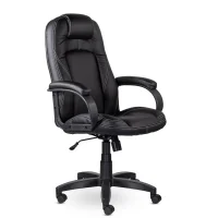 Кресло СН-400 Аризона В пластик-люкс черный