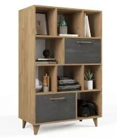 Комод Эго К-1 (НГ) дуб крафт золотой/камень темный