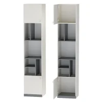 Пенал Клео П-2 графит/миндаль/океан