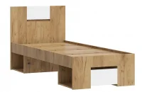 Кровать Ламия КР 063 дуб крафт золотой/белый бриллиант