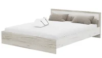 Кровать Гармония КР-601 160х200 дуб крафт белый/дуб крафт серый