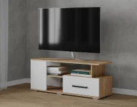 Тумба ТВ Парус-4 дуб крафт золотой/белый Тумба ТВ Парус-4 дуб крафт золотой/белый