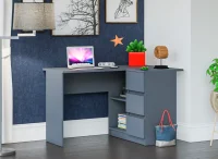 Угловой компьютерный стол МС-16 правый графит